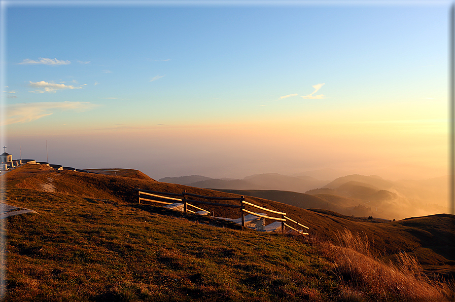 foto Tramonto da Cima Grappa